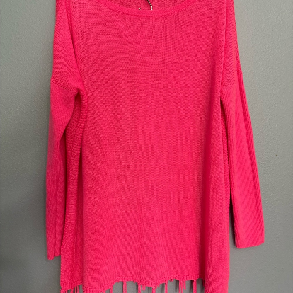 Lilly Pulitzer Hot Pink Knit Top